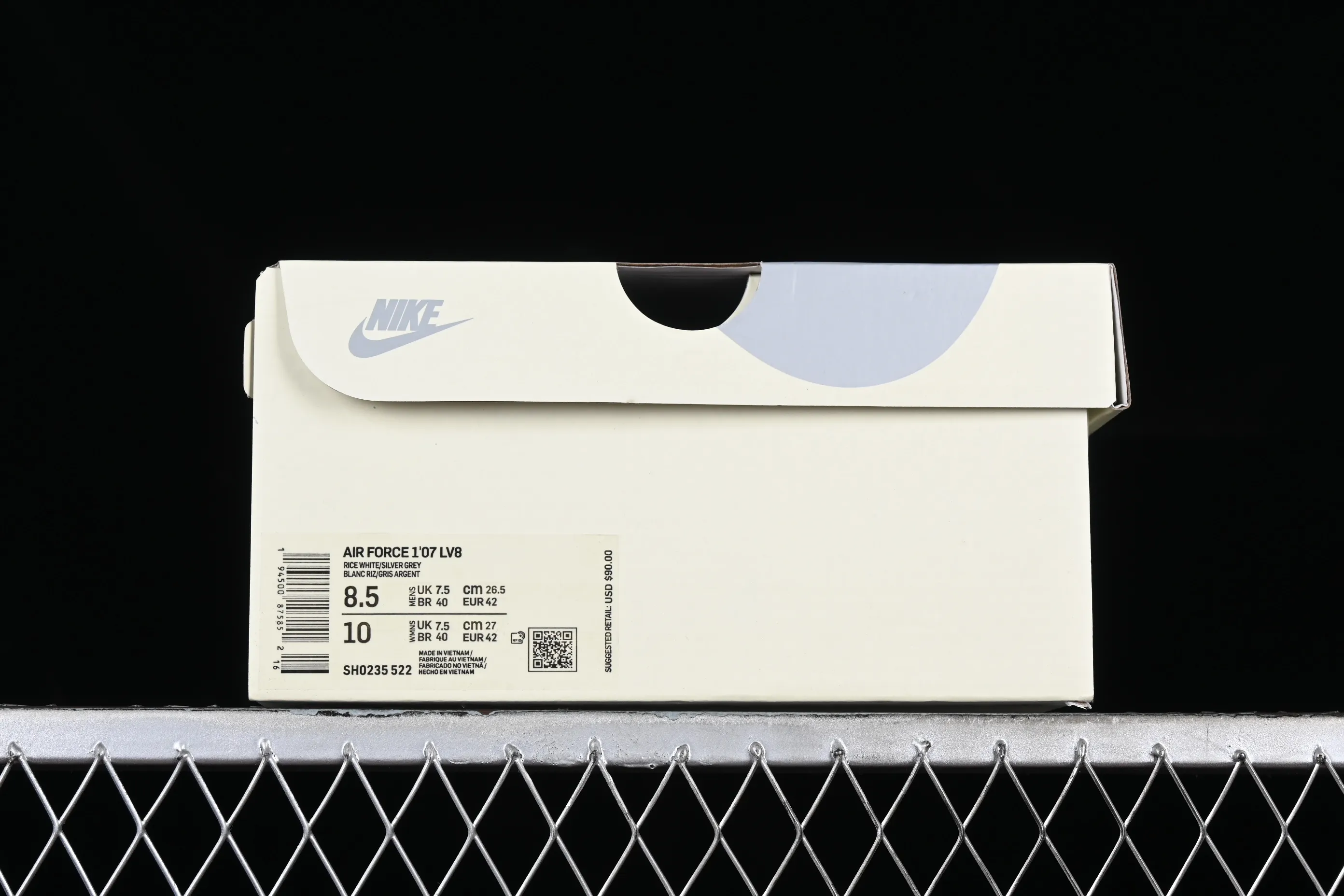 All categories Nk Air Force 1 Air Force series Nk Air Force 1 Mid Air Force mid-top Nk Air Force 1'07 Mid beige gray hook Starry Air Force One mid-top casual sneakers SH0235-522